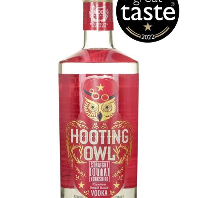 Hooting Owl Vodka Premium de Lote Pequeño 42%