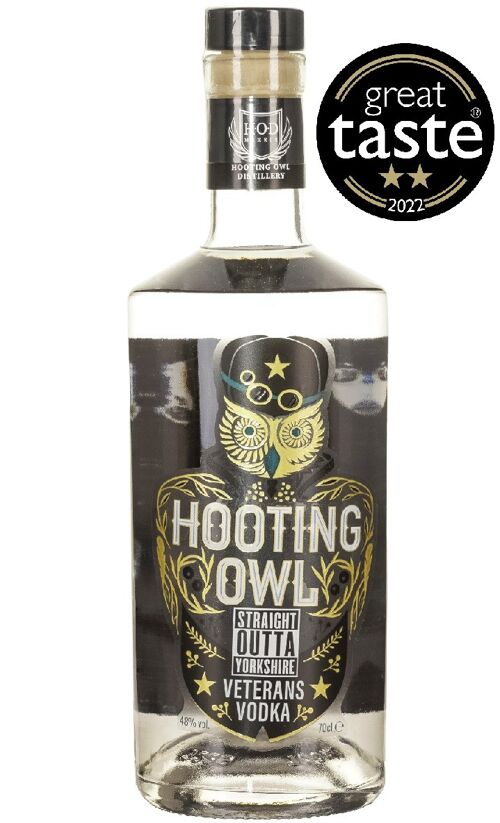 Hooting Owl Veterans Vodka 48%