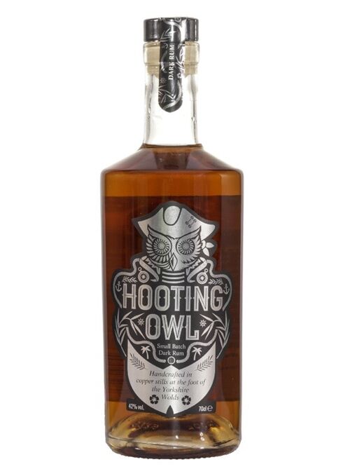 Hooting Owl Botanical Dark Rum 42%