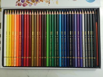 Boîte de 24 &  36 crayons de couleur pour dessin et peinture - 36 couleurs 4