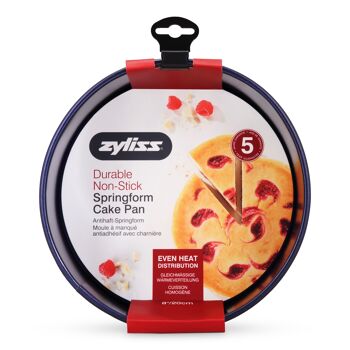 ZYLISS GÂTEAU MOULE MOTIF ROND 20 CM 5