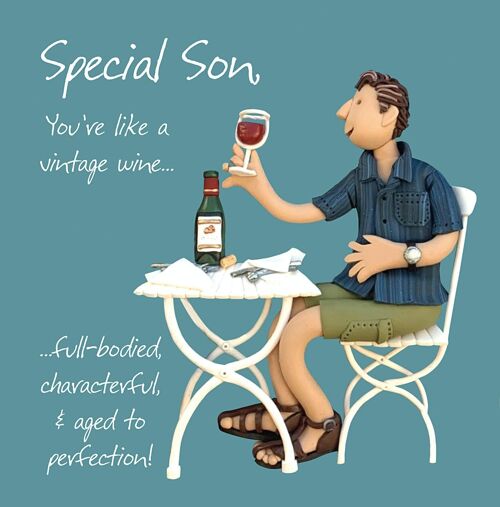 Relations birthday card - Special son