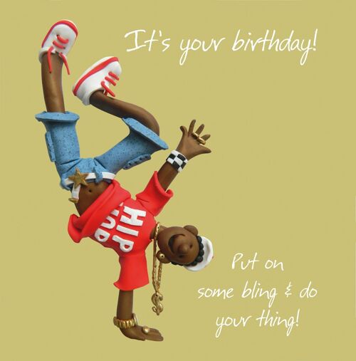 Birthday card - Birthday bling