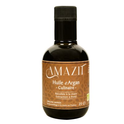 Argan alimentaire Torréfiée Biologique - 25 CL