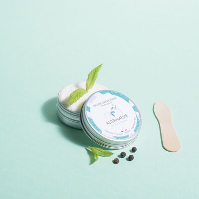 Peppermint deodorant balm