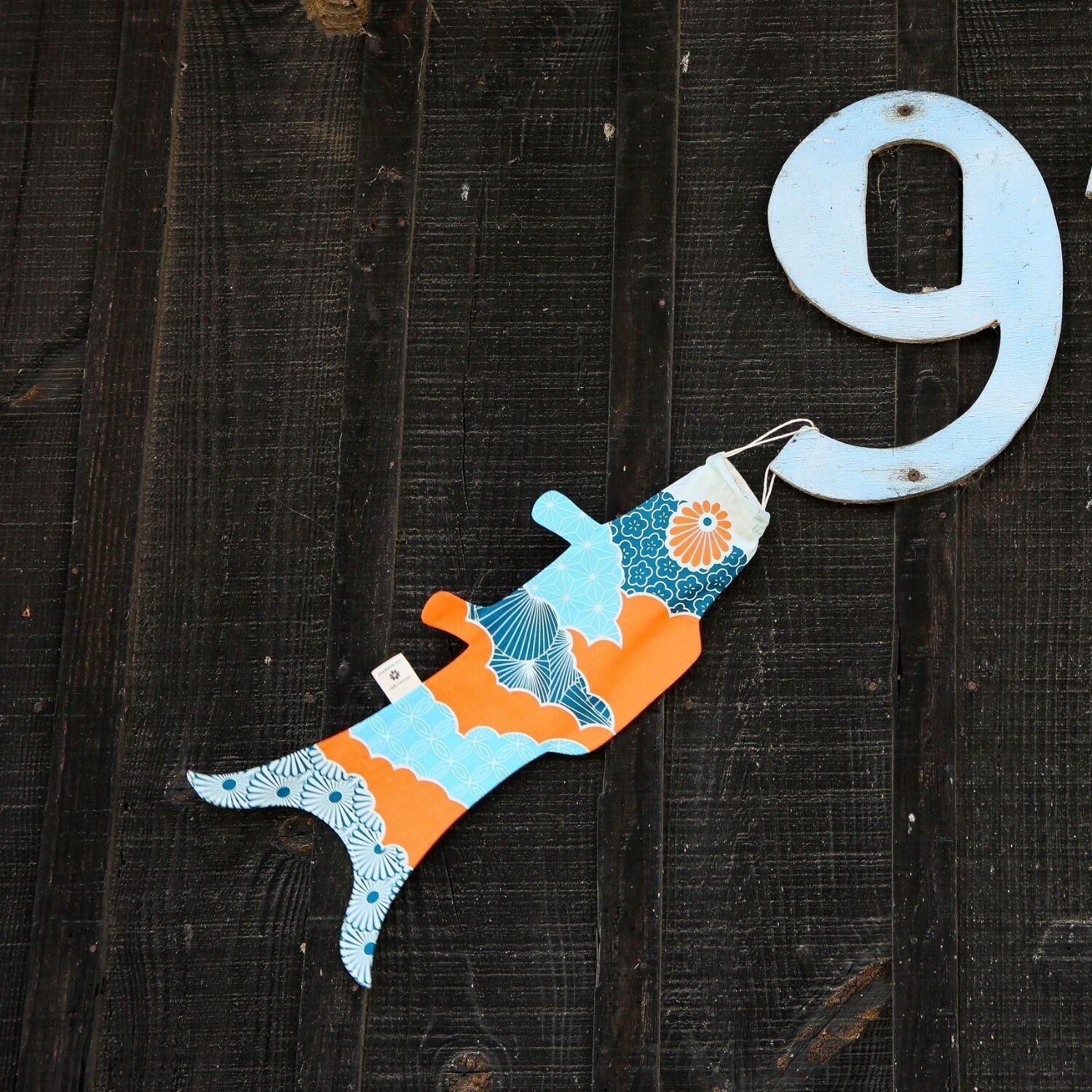 Koinobori Ume Azul (Mini)