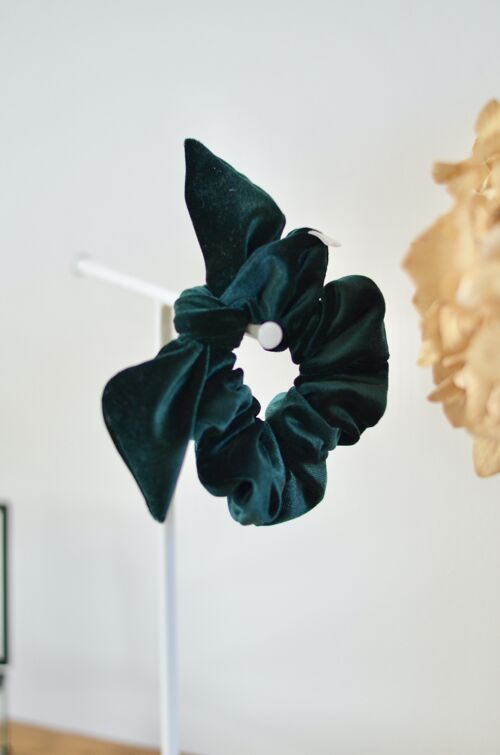 Chouchou noeud vert