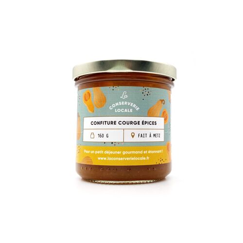 Confiture Courge Épices BIO 160g