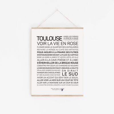 Plakat Toulouse - A2