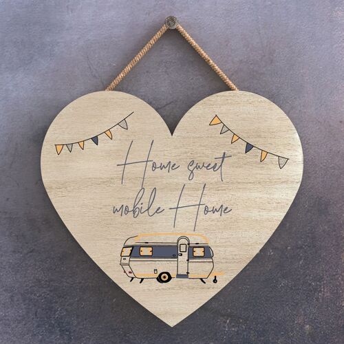 P3630 - Home Sweet Home Camper Caravan Camping Themed Hanging Plaque