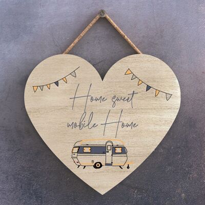 P3630 - Home Sweet Home Camper Caravan Camping Themed Hanging Plaque