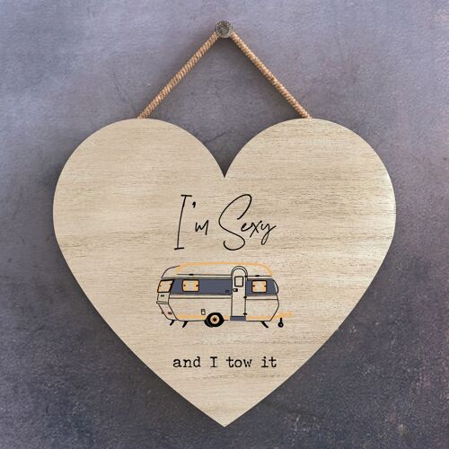 P3633 - I'M Sexy Camper Caravan Camping Themed Hanging Plaque