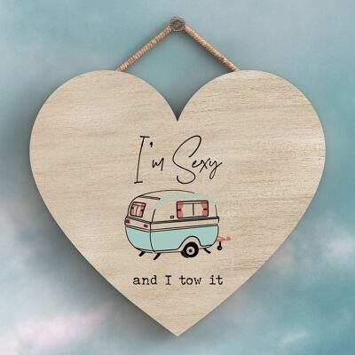 P3697 - I'M Sexy Camper Caravan Camping Themed Hanging Plaque