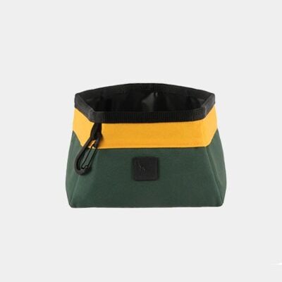 Ciotola per cani - Scout & About - Ciotola da viaggio - Muschio - Pet PLAY