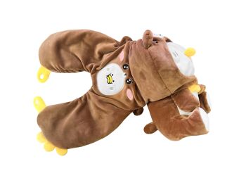 COUSSIN DE VOYAGE CONVERTIBLE TEDDY BEAR/POULET 4