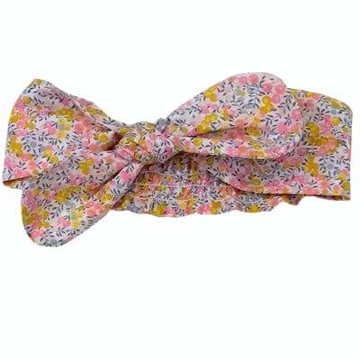 Liberty Wiltshire aurora baby headband