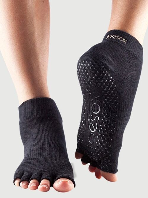 ToeSox Ankle Half Toe Women's Yoga Socks