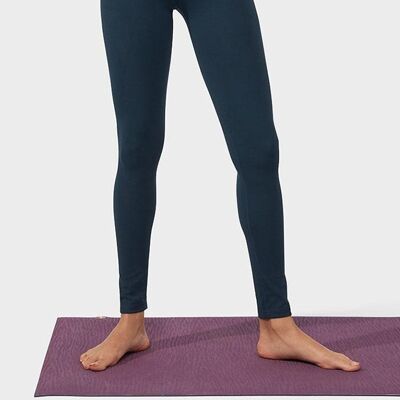 Manduka Essence Women's High Rise Yoga Leggings With Pocket - Dark Sapphire