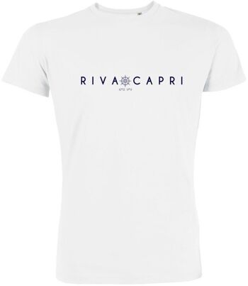 T-shirt coton bio certifié GOTS volant RIVACAPRI