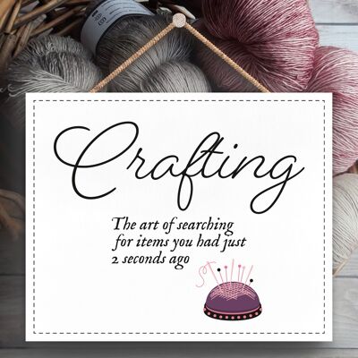 P3912 - Idea regalo a tema Crafting Sewing Room da appendere