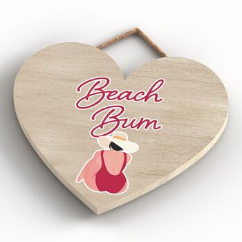 P3985 - Idée Cadeau Beach Bum Sunny Beach Idée Cadeau Plaque à Suspendre 4