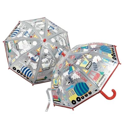 Parapluie changeant de couleur - Construction
