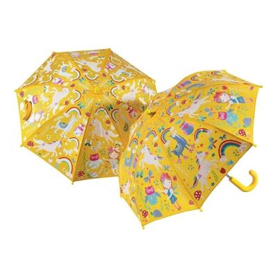 Farbwechsel Regenschirm - Regenbogenfee