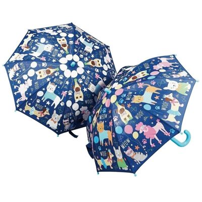 Paraguas que cambia de color - Mascotas