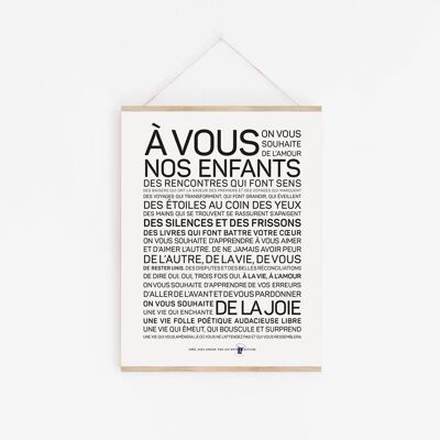 Affiche A vous, nos enfants - A2