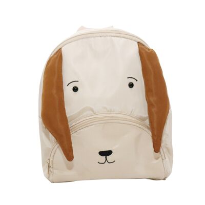 Kindergarten backpack for children - Puppy the little puppy with 3D ears