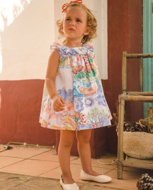 Baby girl's dress with panties COC-45034