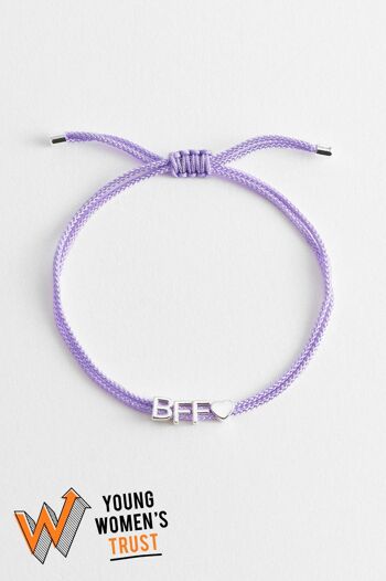 Bracelet d'amitié avec perles coulissantes BFF 5