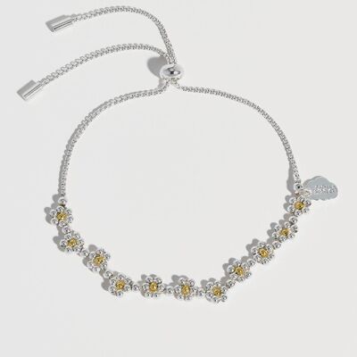 Bracelet Amelia chaîne marguerite