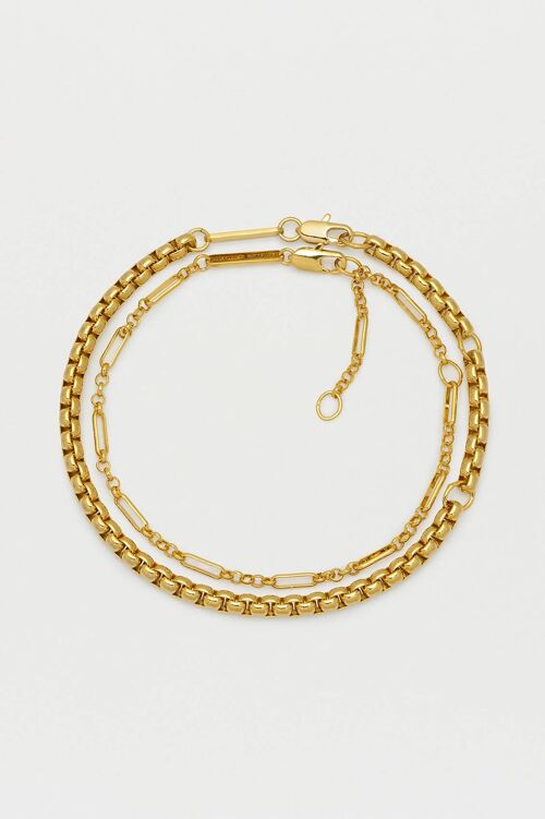 Double Layer Rope Chain Bracelet