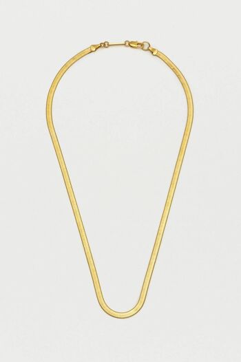 Collier chaîne à chevrons 1