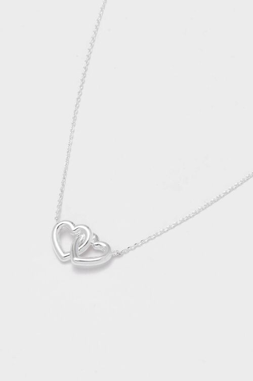 Interlinked Hearts Necklace