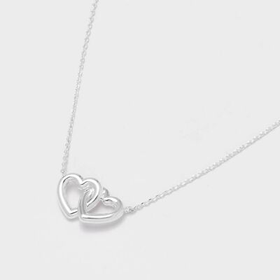 Interlinked Hearts Necklace