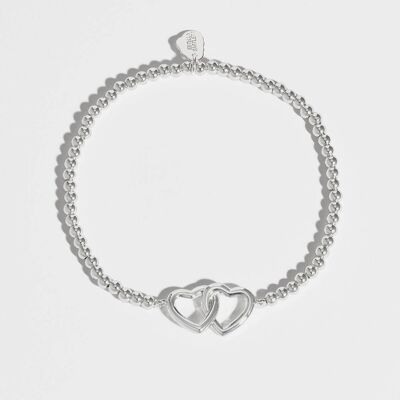 Interlinked Hearts Sienna Bracelet