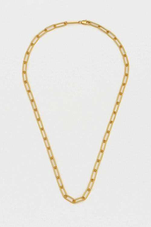 Paperclip Link Chain Necklace