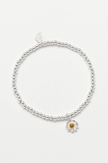 Bracelet Sienna Wildflower avec perles d'argent et Silver Wild 1