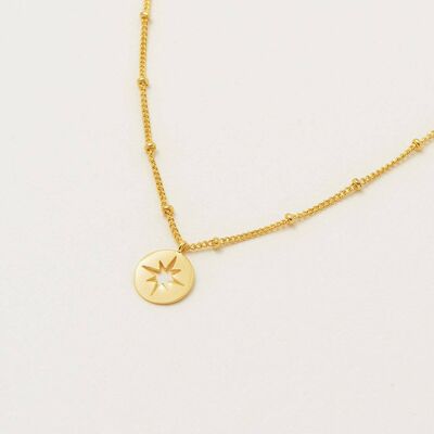 Collier Disque Starburst