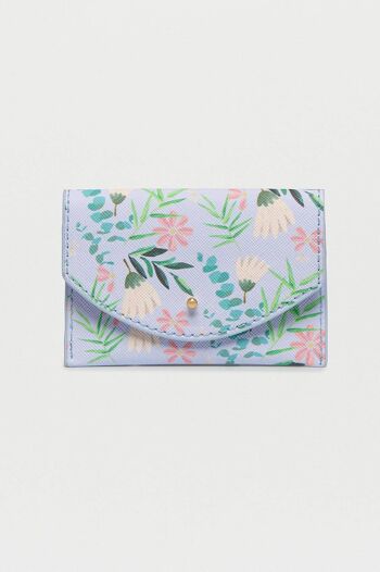 Porte-Cartes Enveloppe Lilas Floral 1