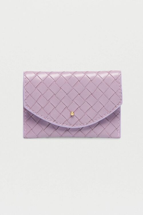 Envelope Card Holder Lilac Weave