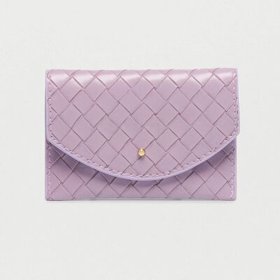Envelope Card Holder Lilac Weave