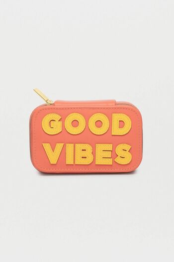 Boîte à bijoux Good Vibes Applique 1