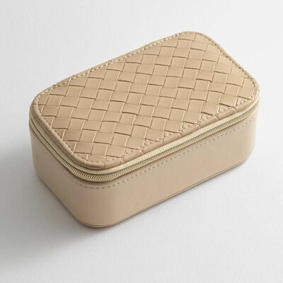 Mini Jewellery Box Taupe