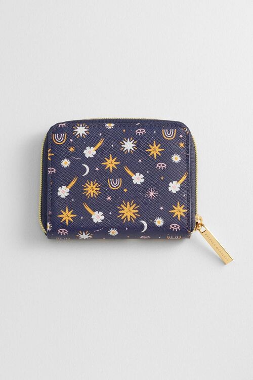 Zip Purse Navy