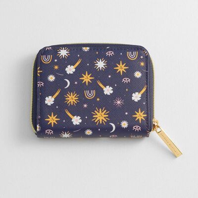 Zip Purse Navy