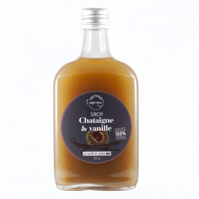 Artisanal chestnut & vanilla syrup 375 ml