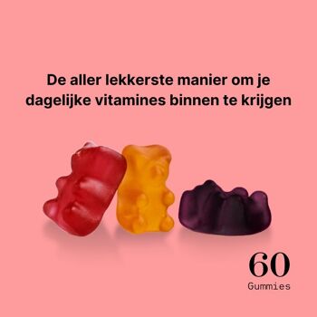 Metis Multivit Gummy - 60 gommes délicieuses 3